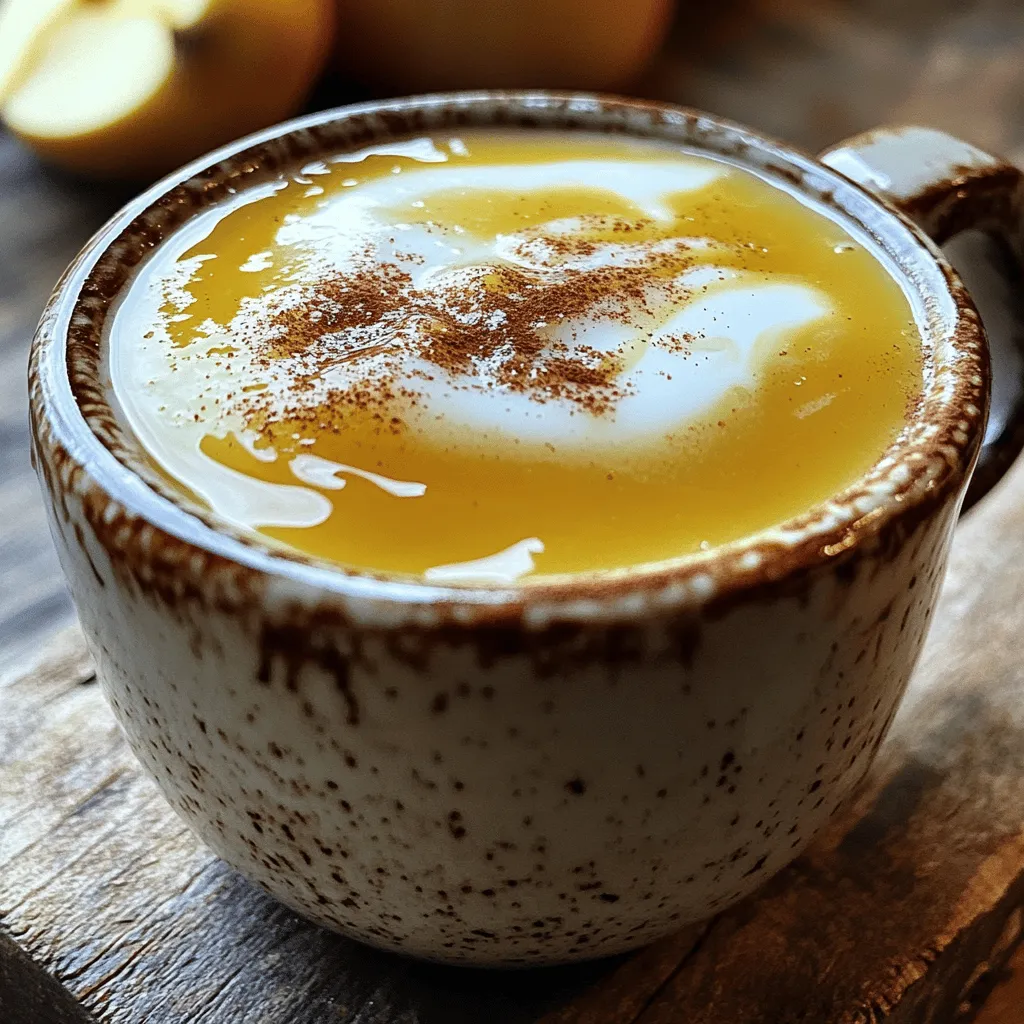 Cozy Apple Butter Latte Comfort in Every Sip