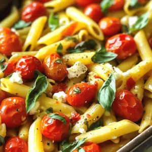 For this dish, you need just a few main items. Here’s what you will need: - 200g feta cheese - 300g pasta (penne or fusilli works well) - 1 cup cherry tomatoes, halved Feta cheese is key. It becomes creamy when baked. Pasta is your base. Choose penne or fusilli for great texture. To boost the flavor, add some spices. Here’s what you can use: - 1/4 cup extra virgin olive oil - 3 cloves garlic, minced - 1 teaspoon dried oregano - Salt and pepper to taste - 1/2 teaspoon red pepper flakes (optional for spice) Extra virgin olive oil adds richness. Garlic gives a nice kick. Oregano adds a classic taste. Adjust salt and pepper to your liking. Red pepper flakes can spice things up. Garnishing makes your dish pop! Use: - Fresh basil leaves for garnish Basil adds color and freshness. It’s a great finishing touch for your pasta. Add it right before serving to keep it vibrant. First, set your oven to 400°F (200°C). This will help the dish cook evenly. Grab a nice baking dish. It should be big enough for the feta and tomatoes. Next, toss in one cup of halved cherry tomatoes. Make sure they spread out nicely. Now, place the block of feta cheese right in the center. This will be the star of the dish! Drizzle 1/4 cup of extra virgin olive oil over the tomatoes and feta. This adds flavor and helps everything cook well. Next, sprinkle three minced garlic cloves, one teaspoon of dried oregano, salt and pepper, and red pepper flakes if you like some heat. Bake the dish for 25 to 30 minutes. Look for the tomatoes to blister and the feta to turn golden and soft. While the feta and tomatoes bake, boil a large pot of salted water. Add 300g of pasta, like penne or fusilli. Cook it according to the package instructions until it’s al dente. This means it should still have a bit of bite. Once it's ready, drain the pasta and set it aside. When the feta and tomatoes are done, take the baking dish out of the oven. Use a fork to mash the feta and mix it with the tomatoes. This creates a creamy sauce full of flavor. Now, add the cooked pasta to the dish. Toss everything together until the pasta is coated in the sauce. Serve it right away! For a nice touch, add fresh basil leaves on top. They bring color and freshness to your meal. Enjoy your TikTok Baked Feta Pasta! To get the best baked feta, choose good feta. Aim for a block that's creamy and fresh. Preheat your oven to 400°F (200°C). This high heat helps the feta turn golden. When you bake it with tomatoes, the flavors mix well. Bake for 25-30 minutes. You'll know it's done when the cheese is soft and the tomatoes are blistered. Use a fork to mash the feta after baking. This makes a creamy sauce. While penne and fusilli are great, you can try other pasta types. Bowtie, spaghetti, or even gluten-free pasta work well. Each shape holds the sauce differently. For a twist, use whole wheat pasta for extra fiber. You can also mix pasta shapes for a fun look. Adjust cooking times based on the pasta you pick. Always check for that perfect al dente texture. Fresh herbs make a big difference in flavor. I love to use basil, as it adds a bright taste. Just tear the leaves and sprinkle them on top before serving. You can also try parsley or thyme for a different flavor. If you want more, mix in fresh herbs when you combine the pasta. This adds color and freshness to your dish. {{image_2}} You can boost this dish by adding more veggies. Try adding spinach, zucchini, or bell peppers. Chop them small and mix them in with the tomatoes. Baking helps them soften and blend well. You can also use frozen peas or broccoli. They add color and taste too. For extra protein, consider adding chicken or shrimp. Cook them first, then mix them in before serving. You can also use canned beans like chickpeas or white beans. They add flavor and make the dish filling. Tofu is a great choice for a plant-based option. Feta is tasty, but you can switch it up. Try goat cheese for a tangy kick. Cream cheese can give a rich, creamy feel. If you like a sharper taste, use cheddar or mozzarella. Each cheese will change the flavor, so feel free to experiment. To keep your baked feta pasta fresh, let it cool first. Place it in an airtight container. Store it in the fridge. It stays good for about 3-4 days. Label the container with the date for easy tracking. When you want to enjoy the leftovers, take the container out of the fridge. You can reheat it in the microwave. Use a microwave-safe dish and cover it loosely. Heat for about 1-2 minutes, stirring halfway. If you prefer, you can reheat it on the stove. Just add a splash of water or olive oil. Heat it on low until warm. This keeps the pasta creamy and tasty. If you want to save it longer, you can freeze it. Place the cooled pasta in a freezer-safe container. It can last for up to 2 months in the freezer. When you’re ready to eat, take it out and let it thaw in the fridge overnight. Reheat as mentioned above for the best taste. You can swap feta cheese for goat cheese. Goat cheese adds a creamy texture and tangy taste. You can also try ricotta or cream cheese for a different flavor. Each cheese brings its own unique touch to the dish. Yes! You can use any pasta you like. Penne and fusilli work well, but spaghetti or rotini are great too. Just make sure to cook the pasta until it is al dente. This keeps it firm and tasty when mixed with the sauce. The spice level depends on the red pepper flakes. If you add half a teaspoon, it gives a mild kick. You can leave them out for no spice at all. Adjust it to your taste, so everyone can enjoy this dish! This recipe highlights the magic of baking feta with pasta. We looked at the ingredients, from feta cheese to fresh garnishes, and detailed every step in the process, ensuring your pasta turns out amazing. I shared tips for perfecting the dish and some fun variations to keep it fresh. Remember, you can store leftovers easily and enjoy them later. With all this info, you're set to impress at your next meal. Trust me, you'll love cooking this dish repeatedly!