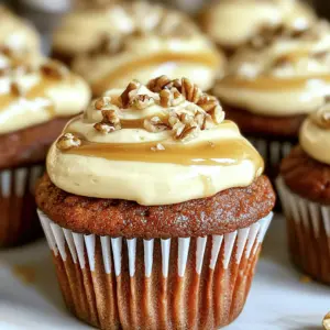 - 1 cup all-purpose flour - 1 teaspoon baking powder - 1 teaspoon baking soda - 1/2 teaspoon salt - 1 teaspoon ground cinnamon - 1/2 teaspoon ground nutmeg - 1/2 cup vegetable oil - 1/2 cup brown sugar - 1/4 cup maple syrup - 2 large eggs - 1 teaspoon vanilla extract - 1 1/2 cups finely grated carrots - 1/2 cup chopped walnuts (optional) - 1/4 cup raisins (optional) When you make these maple glazed carrot cupcakes, gather all your ingredients first. This will make your baking fun and easy. Start with dry ingredients like flour, baking powder, baking soda, salt, cinnamon, and nutmeg. These spices add warmth and flavor to the cupcakes. Next, move to your wet ingredients. Use vegetable oil, brown sugar, maple syrup, eggs, and vanilla extract. These create a moist and sweet base. Then, let's add mix-ins. Finely grated carrots are key for flavor and moisture. If you like, add chopped walnuts for crunch or raisins for sweetness. These add extra joy to every bite. Having a list helps keep you organized. You’ll find that preparation makes the baking process smoother, and soon, you will have delicious cupcakes ready to enjoy. - Preheat your oven to 350°F (175°C). Line a muffin tin with cupcake liners. - In a medium bowl, mix 1 cup of flour, 1 teaspoon of baking powder, 1 teaspoon of baking soda, 1/2 teaspoon of salt, 1 teaspoon of ground cinnamon, and 1/2 teaspoon of ground nutmeg. Set this dry mix aside. - In a large bowl, combine 1/2 cup of vegetable oil, 1/2 cup of brown sugar, 1/4 cup of maple syrup, 2 large eggs, and 1 teaspoon of vanilla extract. Whisk it all together until blended. - Gradually add the dry mixture to the wet one. Mix until just combined. - Gently fold in 1 1/2 cups of finely grated carrots. You can also add 1/2 cup of chopped walnuts and 1/4 cup of raisins if you like. - Divide the batter evenly in the cupcake liners, filling each about two-thirds full. - Bake for 18-20 minutes. A toothpick should come out clean when inserted in the center. - Once baked, let the cupcakes cool in the tin for 5 minutes. Then, move them to a wire rack to cool completely. - To prepare the maple glaze, mix 1/2 cup of softened cream cheese, 1/4 cup of powdered sugar, and 2 tablespoons of maple syrup in a small bowl until smooth. - Once cooled, spread or pipe the maple cream cheese glaze generously over each cupcake. Enjoy these easy and tasty treats! To bake perfect cupcakes, start by using room temperature ingredients. This helps the batter mix well. Next, be careful not to overmix the batter. Overmixing can make cupcakes tough. Gently combine the wet and dry ingredients until just mixed. You can boost the flavor with spices. Try adding ginger for a warm kick. Also, consider adding nuts or dried fruits. Chopped walnuts add crunch, while raisins add sweetness. You can swap these out for pecans or cranberries too. For a beautiful finish, decorate each cupcake with chopped walnuts on top. Drizzle a bit of extra maple syrup over them for shine. Serve them on a nice platter to impress your guests. These small touches make your cupcakes look professional and inviting. {{image_2}} You can change the flour in this recipe. Whole wheat flour works well. It adds more fiber and a nutty taste. If you need gluten-free options, try almond flour or coconut flour. Each flour gives a different texture and flavor. Adjust the liquid in the recipe if you use these flours. Switching sweeteners is easy. Use coconut sugar instead of brown sugar. It has a caramel flavor and is less processed. You can also try honey or agave syrup instead of maple syrup. Each sweetener alters the taste slightly, so choose what you enjoy. Want to mix things up? Add crushed pineapple for a tropical twist. Shredded coconut also adds a fun texture and flavor. If you love chocolate, fold in chocolate chips. A drizzle of chocolate or caramel sauce on top is a tasty option too. These swaps keep the recipe exciting and fresh. Store your cupcakes at room temperature for up to three days. Place them in an airtight container. This keeps them moist and fresh. If you live in a warm area, refrigerate them after one day. Use a container that seals well to prevent drying. For longer storage, freeze the cupcakes. Wrap them in plastic wrap, then place them in a freezer bag. This helps prevent freezer burn. They can last up to three months in the freezer. When ready to eat, thaw them in the fridge overnight. To warm them, place them in a preheated oven for about 10 minutes. Cupcakes can last about three days at room temperature. In the fridge, they last up to a week. Look for signs of spoilage like mold or an off smell. If they feel dry or hard, it's time to toss them. Enjoy your cupcakes while they're fresh for the best taste! Yes, you can make these cupcakes vegan. Replace the eggs with flax eggs. To make a flax egg, mix one tablespoon of ground flaxseed with three tablespoons of water. Let it sit for five minutes. Use plant-based milk instead of cream cheese. You can also use coconut cream for the glaze. You can use softened coconut cream or vegan cream cheese. Both will give a nice texture and flavor. If you want a lighter glaze, try using yogurt. Just make sure it's dairy-free if you want it to be vegan. To make mini cupcakes, fill each liner only halfway. Bake for 10-12 minutes. Check with a toothpick to see if they are done. They will bake faster than regular cupcakes, so keep an eye on them! Fresh carrots need to be grated for this recipe. Grating helps them blend well into the batter. If you use whole carrots, they will not mix in properly. You now have everything to make delicious cupcakes. We covered key ingredients, from dry to wet, and mix-ins for flavor. I shared steps for preparing batter, baking, and glazing. Tips for perfect cupcakes help enhance your baking skills. You learned fun variations and storage tips for freshness. So grab your ingredients and bake! Enjoy sharing your tasty creations.