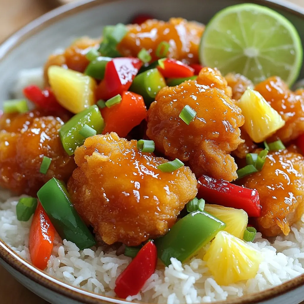 Crispy Sweet and Sour Chicken Better Than Takeout