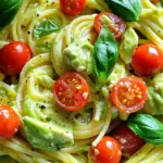 To make Minute Avocado Feta Pasta, gather these simple items: - 8 oz pasta (spaghetti or penne) - 1 ripe avocado, halved and pitted - 1 cup feta cheese, crumbled - 2 cloves garlic, minced - 1/4 cup olive oil - 1 tablespoon lemon juice - Salt and pepper to taste - 1/4 teaspoon red pepper flakes (optional) - Fresh basil leaves for garnish - Cherry tomatoes, halved (optional) You can swap some ingredients to suit your taste or needs: - Pasta: Use any pasta you like. Gluten-free pasta works well too. - Feta Cheese: Try goat cheese if you want a different flavor. - Olive Oil: Avocado oil is a great substitute for olive oil. - Garlic: Garlic powder can replace fresh garlic in a pinch. - Lemon Juice: Lime juice can add a fun twist to the flavor. Fresh ingredients make a big difference in taste. Here are my tips: - Avocado: Look for avocados that yield slightly to pressure. That means they are ripe. - Feta Cheese: Choose high-quality feta from a deli for the best flavor. - Basil: Fresh basil adds a nice aroma. Look for vibrant green leaves with no brown spots. - Tomatoes: Use ripe cherry tomatoes for sweetness. They should feel firm but not hard. Using fresh ingredients enhances the dish and makes it even more delicious! Start by boiling water in a large pot. Add salt to the water. This step adds flavor to your pasta. Once it boils, add 8 oz of your chosen pasta. I like using spaghetti or penne. Cook it until it is al dente, which means it should still be firm. Check the package for the time, usually around 8-10 minutes. When done, save 1/2 cup of the pasta water. This water helps make your sauce creamy. Drain the pasta and set it aside. In a large bowl, take 1 ripe avocado. Cut it in half and remove the pit. Use a fork to mash the avocado until it is creamy. This will be your base. Next, add 1 cup of crumbled feta cheese to the bowl. Then, mix in 2 cloves of minced garlic, 1/4 cup of olive oil, and 1 tablespoon of lemon juice. If you want a bit of spice, add 1/4 teaspoon of red pepper flakes. Don’t forget to sprinkle in some salt and pepper. Mix everything well until it is smooth and combined. Now it’s time to bring everything together. Gradually add the reserved pasta water to the avocado-feta mixture. Stir it slowly to create a creamy sauce. You can add more water if you want a thinner sauce. Next, toss the drained pasta into the bowl with the sauce. Make sure every noodle is coated in that delicious mixture. Serve it right away. For a nice touch, add halved cherry tomatoes and fresh basil leaves on top. This makes the dish look pretty and adds extra flavor. Enjoy your quick and tasty meal! To pick ripe avocados, look for a firm feel that has a slight give. When you gently press the skin, it should feel soft but not mushy. Check the color, too. A dark green or almost black skin often means it is ready. Avoid any avocados with dark spots or deep dents. These signs mean the fruit may be overripe. You can also buy them a bit firm and let them ripen at home. Just store them in a bowl at room temperature for a few days. For a creamy sauce, mash the avocado well. I use a fork to break it down. Aim for a smooth and fluffy consistency. If it feels too thick, add some reserved pasta water. This will help create a light and silky sauce. Mix in the feta cheese gently. This adds a nice texture and flavor. If you want a little more creaminess, try adding a splash of cream. You can boost the flavor of your avocado feta pasta in many ways. Consider adding fresh herbs like parsley or dill. This adds a bright taste. You could also toss in some cherry tomatoes for a sweet touch. If you enjoy a bit of heat, use red pepper flakes or a dash of cayenne. Mixing in some lemon zest can also brighten up the dish. Don't be afraid to try different ingredients to find your favorite flavor combinations! {{image_2}} You can switch up the pasta type in this dish. Spaghetti and penne work well. But you can also try farfalle or fusilli for fun shapes. Using whole wheat pasta adds more fiber. Gluten-free pasta is another great choice. It keeps the dish light and delicious. Just remember to adjust cooking times based on your choice. To make this dish vegan, swap feta cheese for a plant-based version. Look for brands that mimic feta well. You can also use silken tofu blended with lemon juice and nutritional yeast. This gives a creamy texture without dairy. Avocado is already vegan, so you're good there. Just make sure your pasta is egg-free. Get creative with your toppings! Cherry tomatoes add a fresh burst of flavor. You can also toss in spinach or arugula for extra greens. Nuts like pine nuts or walnuts give a nice crunch. For a spicy kick, add more red pepper flakes. Fresh herbs like cilantro or parsley brighten the dish. The options are endless, so have fun! You can store leftover Minute Avocado Feta Pasta in the fridge. Use an airtight container to keep it fresh. It stays good for up to two days. The avocado may brown, so eat it quickly. Stir it well before serving to mix the flavors again. Freezing this dish is not recommended. The avocado and feta may change in texture. If you must freeze it, pack it tightly in a freezer-safe container. It can last for about a month. Thaw it in the fridge overnight before using. Expect some change in taste and texture. To reheat, use a microwave-safe bowl. Heat it in short bursts to avoid cooking it further. Stir it every 30 seconds to ensure even warming. You can also add a splash of olive oil or reserved pasta water to bring back the creamy texture. Enjoy it warm with fresh toppings! This dish can last up to three days in the fridge. Make sure to store it in an airtight container. As time goes by, the pasta may absorb the sauce. It might get dry. You can add a bit of olive oil and water to revive it. Yes, you can make this dish ahead of time. It’s best to keep the pasta and sauce separate until you are ready to serve. This way, the pasta stays creamy and fresh. You can mix them together just before serving for the best taste. If you want a substitute for feta cheese, try goat cheese or ricotta. Both can give a nice creamy texture. For a dairy-free option, use tofu blended with lemon juice and salt. This will create a similar taste and texture without dairy. This blog post covered key steps for making a tasty avocado feta pasta. We explored all ingredients, substitutions, and tips for fresh picks. The cooking section gave you clear steps for perfect pasta and sauce. We also shared tricks for choosing ripe avocados and enhancing flavors. Variations offered fun ideas for different pasta and vegan swaps. Lastly, we provided storage info to keep your dish fresh. Now, you can enjoy this meal and impress others with your skills!