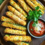 To make Air Fryer Parmesan Zucchini Fries, you will need: - 2 medium zucchinis, sliced into fries - 1 cup breadcrumbs (panko works great for extra crunch) - 1/2 cup grated Parmesan cheese - 1 teaspoon garlic powder - 1 teaspoon onion powder - 1 teaspoon Italian seasoning - Salt and pepper to taste - 1 large egg - Olive oil spray You can swap the zucchini for other veggies like carrots or eggplant. If you don’t have breadcrumbs, crushed crackers or cornmeal can work too. For a dairy-free option, try nutritional yeast in place of Parmesan cheese. You’ll need an air fryer for this recipe. A sharp knife and cutting board will help you slice the zucchini evenly. Use mixing bowls for coating and an olive oil spray bottle to keep it quick and easy. A spatula will help you flip the fries during cooking. Start with two medium zucchinis. Wash them well to remove dirt. Cut each zucchini into fry shapes. Aim for pieces about the same size. This helps them cook evenly. In a bowl, mix the dry ingredients. Combine one cup of breadcrumbs, half a cup of grated Parmesan cheese, one teaspoon of garlic powder, one teaspoon of onion powder, and one teaspoon of Italian seasoning. Add salt and pepper to taste. In a separate bowl, beat one large egg until smooth. Dip each zucchini fry into the egg, letting excess drip off. Then, coat each fry in the breadcrumb mix. Press gently to help it stick. Keep going until all fries are coated. Preheat your air fryer to 400°F (200°C) for five minutes. Spray the air fryer basket with olive oil to stop sticking. Place the zucchini fries inside in a single layer. Avoid crowding them to ensure crispiness. Lightly spray the tops of the fries with olive oil. Air fry for 10 to 12 minutes. Flip them halfway through for even cooking. They should turn golden brown and crispy. Once done, take them out and let cool for a moment before serving. Enjoy these tasty snacks with marinara or ranch for dipping! To get your zucchini fries crispy, use panko breadcrumbs. They add great crunch. Make sure to coat each fry well in the egg and breadcrumb mix. This helps the coating stick better. Lightly spray olive oil on the fries before cooking. It boosts crispiness too. The air fryer needs to be hot. Preheat it to 400°F for five minutes. This helps cook the fries evenly. You can add more flavor to your fries. Try mixing in some smoked paprika or cayenne pepper for a kick. Fresh herbs like basil or oregano can also make them tastier. For a cheesy twist, mix in extra Parmesan or even some mozzarella in the breadcrumb mix. This adds a melty texture that is so delicious. One big mistake is overcrowding the air fryer basket. This can lead to soggy fries. Always keep the fries in a single layer. If needed, cook in batches. Another mistake is not seasoning enough. Zucchini can be bland on its own. Be sure to add salt and pepper to the breadcrumb mix. Don't skip the preheating step either. It ensures the fries cook properly. {{image_2}} You can switch up the coating for your zucchini fries. Try using crushed cornflakes for a different crunch. If you want a gluten-free option, use ground almonds or gluten-free breadcrumbs. You can also add some grated cheddar cheese to the mix for extra flavor. Feel free to explore with spices. Instead of Italian seasoning, try taco seasoning for a fun twist. You can also use smoked paprika for a hint of smokiness. For more heat, add cayenne pepper or chili powder to the breadcrumbs. Serving your zucchini fries can be fun! Serve them with marinara sauce for a classic touch. You can also try a yogurt ranch dip for a creamy contrast. For a fresh twist, add a squeeze of lemon juice over the fries. Garnish with parsley for a pop of color. To keep your leftover zucchini fries fresh, place them in an airtight container. Make sure they cool down first. Store them in the fridge for up to three days. This way, they stay tasty and safe to eat. When you're ready to eat your leftovers, preheat your air fryer to 350°F (175°C). Place the fries in the basket in a single layer. Heat them for about 5 to 7 minutes. This helps them regain their crispiness. You can also use a regular oven. Just make sure to keep an eye on them so they don't burn. If you want to save some fries for later, freezing is a great option. First, allow the cooked fries to cool completely. Then, place them in a freezer-safe bag. Squeeze out the air before sealing. You can freeze them for up to 2 months. When you're ready to enjoy, just reheat them straight from the freezer. Yes, you can use other vegetables for this recipe. Carrots, sweet potatoes, or eggplants work well. Cut them into fry shapes just like the zucchini. You may need to adjust cooking times based on the vegetable. For thicker veggies, increase the air frying time until they are tender and crispy. To keep your zucchini fries crispy, avoid stacking them. Serve them right away. If you need to wait, keep them in a single layer on a wire rack. This allows air to circulate and keeps them crunchy. You can also reheat them in the air fryer. Set the temperature to 350°F (175°C) for about 5 minutes. Several sauces go great with zucchini fries. Marinara sauce is a classic choice. Ranch dressing adds a creamy touch. You might also enjoy a yogurt ranch for a tangy twist. Try garlic aioli for a bold flavor. Each dip enhances the taste of the crispy fries. This blog post covered how to make tasty zucchini fries. We explored the ingredients, their substitutes, and the right tools for cooking. I shared step-by-step instructions for prepping and air frying your fries. We also discussed tips for crispiness and flavor. There are many variations to try, plus ways to store leftovers. Remember, you can use other veggies too! Enjoy creating your own delicious zucchini fries, and don’t hesitate to experiment with flavors and coatings. Happy cooking!