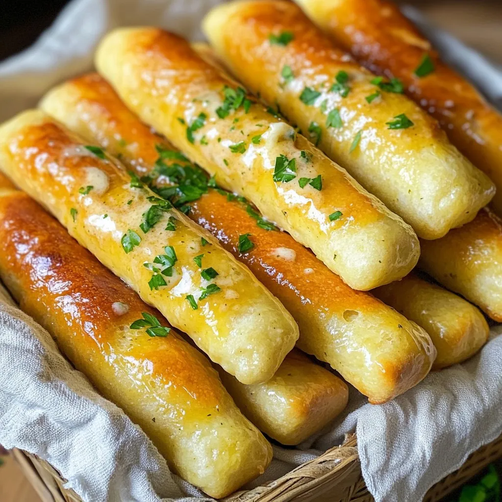 Air Fryer Garlic Herb Breadsticks Simple and Quick Recipe