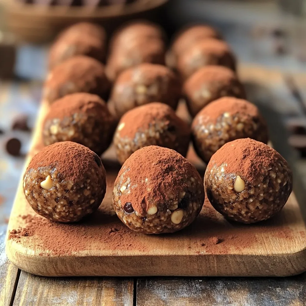 No-Bake Mocha Espresso Energy Balls Easy Recipe
