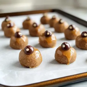 To make no-bake gingerbread cookie dough bites, you need a few key ingredients. Here’s a list: - 1 cup almond flour - 1/4 cup coconut flour - 1/2 cup maple syrup - 2 teaspoons ground ginger - 2 teaspoons ground cinnamon - 1/2 teaspoon ground nutmeg - 1/4 teaspoon ground cloves - 1/4 teaspoon salt - 1/4 cup molasses - 1/2 cup mini chocolate chips - 1/4 cup chopped walnuts (optional) Each ingredient plays an important role. Almond flour gives a nutty base, while coconut flour adds texture and fiber. Maple syrup and molasses provide sweetness and depth. The spices bring that warm gingerbread flavor. If you want to switch things up, you can use different flours. Here are some options: - Use oat flour instead of almond flour for a gluten-free choice. - You can replace coconut flour with whole wheat flour for a heartier flavor. - Honey or agave syrup can replace maple syrup if you prefer. These swaps can change the taste and texture but will still work well. You can customize your bites with a few fun add-ins. Here are some ideas: - Add 1/4 cup of dried cranberries or raisins for extra sweetness. - Toss in some chopped pecans or almonds for added crunch. - You can mix in a dash of vanilla extract for a richer flavor. These add-ins can make your bites unique and suited to your taste. Enjoy experimenting! Start by gathering your ingredients. You will need almond flour, coconut flour, and spices. In a medium mixing bowl, combine these dry ingredients. Add 2 teaspoons of ground ginger, 2 teaspoons of ground cinnamon, 1/2 teaspoon of ground nutmeg, and 1/4 teaspoon of ground cloves. Don't forget 1/4 teaspoon of salt. Whisk everything together until it looks uniform. This step helps blend the flavors well. Next, add the wet ingredients. Pour in 1/2 cup of maple syrup and 1/4 cup of molasses. Mix these with the dry ingredients. Use a sturdy spatula or spoon. Keep mixing until a sticky dough forms. You want it to be thick but moldable. Once combined, fold in 1/2 cup of mini chocolate chips. If you like, add 1/4 cup of chopped walnuts for extra crunch. Make sure these are evenly spread in the dough. Now, it's time to shape your dough into bites. Using your hands, take small portions of dough. Roll them into balls about 1 inch in diameter. Place each ball on a parchment-lined baking sheet. This keeps them from sticking. Once all the dough is shaped, chill the baking sheet in the refrigerator. Leave it there for at least 30 minutes. This helps the bites firm up nicely. After chilling, you can serve them chilled or at room temperature. Enjoy your tasty gingerbread cookie dough bites! To get the best texture for your gingerbread cookie dough bites, you need the right balance. Use almond flour for a nice nutty base, and coconut flour to help absorb moisture. This mix keeps the dough from being too dry or too wet. Stick to the measurements in the recipe for the best results. If the dough feels too sticky, add a bit more almond flour. If it’s too dry, a splash more of maple syrup can help. Want to switch things up? You can add a few extra spices. Try adding a pinch of cardamom or allspice. These spices add warmth and depth to your bites. You can also swap out the mini chocolate chips for dried cranberries or raisins. These will give a nice chew and a fruity flavor. For a nutty twist, add chopped pecans instead of walnuts. The options are endless! These cookie dough bites are perfect for any occasion. Serve them as a sweet treat at holiday parties or for a cozy night in. You can arrange them on a festive plate for a pretty display. If you want a fun twist, dip half of each bite in melted dark chocolate. This adds a nice touch and makes them even more delicious. Enjoy them chilled or at room temp, and watch them disappear! {{image_2}} You can easily make these no-bake gingerbread cookie dough bites gluten-free. The main ingredient, almond flour, is already gluten-free. You can use coconut flour as well. Both flours create a nice texture. Be sure to check labels on all ingredients to avoid any hidden gluten. This way, everyone can enjoy these tasty treats! To make these bites vegan, simply ensure your sweeteners are plant-based. Maple syrup and molasses are great choices. They add sweetness and moisture. You can also skip the optional walnuts if needed. Just mix everything well to keep the dough sticky. This way, you still get delicious flavors without any animal products. You can play with flavors to make these bites unique. Try adding a splash of vanilla extract for a sweet twist. You could also mix in some orange zest for a bright zing. If you love spice, add more ginger or cinnamon to enhance the holiday spirit. The great part about these bites is how you can customize them to suit your taste! To keep your no-bake gingerbread cookie dough bites fresh, store them in an airtight container. This helps lock in moisture and keeps them from drying out. You can store them in the fridge for easy snacking. If you use parchment paper between layers, it prevents sticking. If you want to save some bites for later, freezing is a great option. Place the bites in a single layer on a baking sheet. Freeze them for about an hour. Once they are firm, move them to a freezer bag. This method keeps them from sticking together. You can enjoy them straight from the freezer or let them thaw for a bit. These tasty bites last up to one week in the fridge. For frozen bites, they stay good for about three months. Check for any changes in smell or texture. If they seem off, it's best to discard them. Using fresh ingredients helps maximize their shelf life. Enjoy these treats while they are still delicious! To make your cookie bites firm, chill them in the fridge. After you form the dough into balls, place them on a baking sheet. Refrigerate for at least 30 minutes. This helps the bites set. If they are still soft, try adding a bit more almond flour. This will help them hold their shape better. Yes, you can use a different sweetener. Honey or agave syrup works well. If you want a low-calorie option, try a sugar substitute. Just be sure to adjust the amount, as some are sweeter than maple syrup. Taste as you go to find the right sweetness for you. If you need a substitute for almond flour, try coconut flour or oat flour. Both can work in this recipe. However, keep in mind that coconut flour absorbs more liquid. You may need to add extra maple syrup or molasses. Oat flour provides a good texture too and has a mild flavor. In this blog post, we explored key ingredients and alternatives for delicious cookie bites. We covered step-by-step instructions to help you make them great every time. You learned tips for texture, flavor, and serving ideas. Plus, we discussed gluten-free and vegan options, storage methods, and FAQs to answer all your questions. Now, you can easily create these treats at home. Enjoy trying different flavors and sharing them with others!