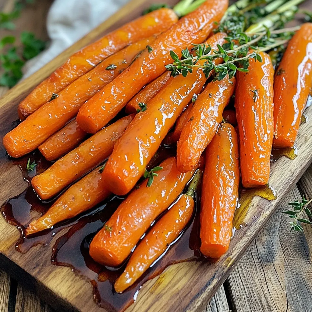 Maple Dijon Roasted Carrots Flavorful Dinner Side