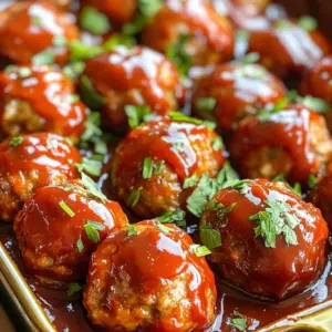 - 1 pound ground beef - 1/2 cup breadcrumbs - 1/2 cup grated Parmesan cheese - 1 large egg - 3 cloves garlic, minced - 1 teaspoon onion powder - 1 teaspoon smoked paprika - 1/2 teaspoon salt - 1/4 teaspoon black pepper To make these meatballs, start with ground beef. I like using 80/20 beef for a juicy bite. Combine it with breadcrumbs and Parmesan for texture and flavor. One egg binds the mix together. Garlic, onion powder, smoked paprika, salt, and black pepper add zest. - 1/2 cup BBQ sauce (preferably sweet) - 1/4 cup honey - 1 tablespoon hot sauce (adjust for spice level) - 1 tablespoon apple cider vinegar - Fresh chopped parsley for garnish For the sauce, I love sweet BBQ sauce for balance. Honey adds a nice touch of sweetness. Adjust hot sauce based on your spice preference—go mild or kick it up! Apple cider vinegar brings acidity, brightening the flavors. Don’t forget fresh parsley for garnish. It adds color and freshness. Start by gathering a large mixing bowl. Add these ingredients: - 1 pound ground beef - 1/2 cup breadcrumbs - 1/2 cup grated Parmesan cheese - 1 large egg - 3 cloves garlic, minced - 1 teaspoon onion powder - 1 teaspoon smoked paprika - 1/2 teaspoon salt - 1/4 teaspoon black pepper Mix everything until smooth. You want a thick and sticky mixture. If it feels too dry, add a little water or more egg. If it’s too wet, add more breadcrumbs. This helps your meatballs hold their shape. With your hands, roll the mixture into small balls. Aim for about 1 inch in size. Make them all even so they cook at the same rate. Place the balls on a tray as you roll them. Once done, it’s time to move them to the slow cooker. Carefully transfer each meatball into the slow cooker. Spread them out evenly to ensure even cooking. In another bowl, whisk together these sauce ingredients: - 1/2 cup BBQ sauce (preferably sweet) - 1/4 cup honey - 1 tablespoon hot sauce (adjust for spice level) - 1 tablespoon apple cider vinegar Whisk until it’s smooth. Pour this sauce over the meatballs in the slow cooker. Make sure all meatballs are well-coated. This step is key for flavor. Now it’s time to cook. You have two options: - Cook on low for 4-5 hours - Cook on high for 2-3 hours Check the meatballs for doneness. They should be firm and no longer pink inside. If they look done, use a meat thermometer. It should read 160°F (71°C). Once cooked, gently stir the meatballs to coat them more in the sauce. How to prevent meatballs from falling apart? To keep your meatballs intact, use breadcrumbs. They bind the meat and help hold shape. Adding an egg also helps with this. Mix everything well, but don’t overwork the meat. Shape the meatballs gently; this helps them stay firm while cooking. Using different meat types for variations You can switch up the ground beef for other meats. Ground turkey or chicken works great too. For a vegetarian option, use lentils or chickpeas. Each meat gives the meatballs a unique flavor. Just adjust cooking times if you choose leaner meats. Presentation tips and serving ideas Serve your meatballs in a deep dish. Drizzle extra BBQ sauce on top for a tasty look. Use toothpicks for easy grabbing. You can also garnish with fresh parsley to add color. Pairing side dishes with BBQ meatballs BBQ meatballs pair well with simple sides. Try coleslaw or baked beans for a classic touch. Rice or mashed potatoes can soak up the sauce. Serve with a fresh salad for a complete meal. {{image_2}} You can change the spice level by adjusting the hot sauce. If you want less heat, use less hot sauce. For more spice, add extra hot sauce. You can also try different sauces to switch up the flavor. For example, go with a teriyaki sauce for a sweet taste. Or, use a mustard-based sauce for a tangy kick. Each choice gives your meatballs a unique twist! You can swap out ground beef for other meats. Ground turkey or chicken works well, too. These options cut fat and still taste great. If you want a vegetarian version, try using lentils or chickpeas. Both make a filling and tasty meatball. Regarding breadcrumbs, you can use different types. Panko breadcrumbs make the meatballs extra crispy. Regular breadcrumbs offer a softer texture. You can even use crushed crackers for a fun crunch. Feel free to get creative with the meatball mix! To store your leftover meatballs, let them cool first. Use an airtight container for the best results. They will stay fresh for up to four days in the fridge. Label your container with the date to keep track. If you want to save some meatballs for later, freezing is easy. Place the cooked meatballs in a single layer on a tray. Freeze them until solid, then move them to a freezer bag. This way, they won’t stick together. They can last up to three months in the freezer. To thaw your meatballs, move them to the fridge overnight. If you're in a hurry, you can microwave them for a few minutes. Just be careful not to overcook them. Enjoy your sweet and spicy BBQ meatballs any time! You can cook meatballs in a slow cooker for 4-5 hours on low or 2-3 hours on high. The longer they cook, the more tender they become. Check for doneness by cutting one open. It should be hot throughout and no longer pink. This method ensures the flavors blend well and the meatballs soak up the sweet and spicy BBQ sauce. Yes, you can use frozen meatballs. Just add about 1 hour to the cooking time. If the meatballs are pre-cooked, they may take less time. Be sure to check the internal temperature. It should reach 165°F for safe eating. Using frozen meatballs saves time and still gives you a delicious dish. If your meatballs turn out dry, add moisture with a splash of BBQ sauce or a bit of broth. You can also mix in a little milk or an extra egg next time to keep them soft. Make sure to mix the meatball mixture well, but don’t overwork it. This helps them stay moist and tender while cooking. This guide on making BBQ meatballs covers key details—from ingredients to storage. I shared tips for perfect meatballs and explored fun variations. With the right spices and sauces, you can make this dish your own. Remember to store any leftovers properly to keep them fresh. Enjoy your delicious meatballs as a tasty treat or a meal that impresses. Cooking should always be fun and rewarding. You now have the tools and knowledge to master BBQ meatballs. Dive in and try them out!