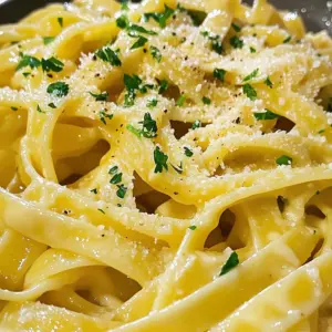 - 8 oz fettuccine pasta - 3 tablespoons unsalted butter - 4 cloves garlic, minced - 1 cup heavy cream - 1 cup freshly grated Parmesan cheese - 1 teaspoon Italian seasoning - Salt and pepper to taste - Fresh parsley, chopped (for garnish) When picking your pasta, I love using fettuccine. It's thick and captures the sauce well. Unsalted butter gives you control over the salt in your dish. Freshly grated Parmesan melts better than pre-grated. For the garlic, fresh is always best. You want that strong flavor! The heavy cream is key for a rich sauce. If you want a lighter dish, you can swap it out for half-and-half. Just know it won't be as creamy. If you're gluten-free, try using gluten-free pasta. There are many good options available. For a dairy-free version, use a plant-based cream and cheese. Nutritional yeast can also give a cheesy flavor. If you want to cut fat, you can use low-fat cream. Adjust salt if needed, since some low-fat products have added salt. First, boil a large pot of salted water. Add 8 ounces of fettuccine pasta. Cook it according to the package instructions. Aim for al dente, which should take about 8 to 10 minutes. Once cooked, drain the pasta. Remember to save ½ cup of the pasta water for later. In a large skillet, melt 3 tablespoons of unsalted butter over medium heat. Add 4 minced garlic cloves. Sauté the garlic for 1 to 2 minutes. Be careful not to let it burn. Next, pour in 1 cup of heavy cream. Bring it to a gentle simmer. Cook for 3 to 4 minutes while stirring. This helps it thicken slightly. Lower the heat and whisk in 1 cup of freshly grated Parmesan cheese. Stir until it melts into a creamy sauce. Season with 1 teaspoon of Italian seasoning, salt, and pepper to taste. If the sauce is too thick, add some reserved pasta water until it reaches the right consistency. Now, add the cooked fettuccine to the skillet. Toss the pasta to coat it evenly with the garlic Parmesan sauce. Once mixed, remove from heat. Garnish with chopped fresh parsley for a pop of color. Serve the dish warm and enjoy! Garlic can turn bitter if overcooked. To keep its sweet taste, cook it on low heat. Sauté minced garlic for only 1-2 minutes. Watch it closely; once fragrant, it’s ready. Remove it from heat if you smell burning. This will keep your sauce bright and flavorful. To get that perfect creamy texture, start with cold heavy cream. Gradually add it to warm butter and garlic. This helps it blend well. Whisk in the Parmesan cheese slowly until it melts. If the sauce gets too thick, add some reserved pasta water. This keeps it smooth and easy to coat on pasta. Taste is key! Always sample your sauce before serving. If it needs more zing, add more salt, pepper, or Italian seasoning. Fresh parsley adds color and a fresh taste. You can also try red pepper flakes for a bit of heat. Adjust flavors to match your preference and enjoy! {{image_2}} You can easily add protein to your Garlic Parmesan Pasta. Here are some great choices: - Grilled chicken: Slice it and mix it in for a hearty meal. - Shrimp: Sauté shrimp in the garlic butter for a seafood twist. - Bacon: Crisp bacon bits add a nice crunch and flavor. Adding protein makes the dish filling and adds variety. For a vegetarian twist, skip the meat and keep the creamy sauce. To make it vegan: - Use plant-based butter instead of regular butter. - Swap heavy cream for coconut cream or cashew cream. - Choose nutritional yeast instead of Parmesan cheese for a cheesy taste. These changes keep the dish delicious while meeting dietary needs. You can enhance the flavor with simple additions. Consider these ideas: - Red pepper flakes: Add a bit for heat. - Spinach: Toss fresh spinach in for color and nutrients. - Mushrooms: Sauté mushrooms with garlic for an earthy flavor. Experimenting with flavors lets you customize your dish to your liking. To store your leftover garlic Parmesan pasta, let it cool first. Place it in an airtight container. This keeps it fresh for up to three days in the fridge. If you want to keep it longer, freezing is a good option. When you reheat the pasta, do it slowly. You can use a skillet or microwave. If using a skillet, add a splash of water or cream. Stir it until warm. For the microwave, heat in short bursts. Stir between each burst to avoid hot spots. If you want to freeze the pasta, use a freezer-safe container. Make sure to leave some space at the top. The pasta will expand when frozen. It can last up to two months in the freezer. To thaw, move it to the fridge overnight. Then, reheat as mentioned before. To boost flavor, add more garlic. Use six cloves instead of four. You can also mix in cooked bacon or sautéed mushrooms. Fresh herbs like basil or thyme add great taste, too. A squeeze of lemon juice brightens the dish. You might also try a pinch of red pepper flakes for heat. Yes, you can use any pasta shape you like. Penne, spaghetti, or even gluten-free pasta works well. Just remember to adjust the cooking time based on the pasta shape. Follow the package instructions for the best results. Each type brings a unique texture to the dish. Absolutely! Use gluten-free pasta made from rice or corn. The sauce stays the same. Just be sure to check the labels for any allergens. Cook the gluten-free pasta according to the package instructions. The flavor will still shine through, making it a great option for everyone. This blog post covered how to make a tasty Garlic Parmesan Pasta. We went through the important ingredients, cooking steps, and useful tips. You learned how to make the sauce creamy and adjust the flavors. I also shared variations to suit your taste and storage info for leftovers. Cooking is fun and simple. With these steps, you can impress anyone with this dish. Enjoy experimenting in your kitchen!