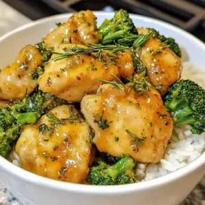 - 2 boneless, skinless chicken breasts, cut into bite-sized pieces - 2 cups broccoli florets - 4 tablespoons unsalted butter - 4 cloves garlic, minced In this dish, the chicken offers a tender base. The broccoli adds a pop of green and crunch. Butter gives us a rich, creamy flavor. Garlic brings a warm, savory taste that makes everything better. - 1 teaspoon fresh rosemary, finely chopped - 1 teaspoon fresh thyme, finely chopped - 1 tablespoon soy sauce - 1 tablespoon lemon juice Fresh herbs like rosemary and thyme lift the flavor. Soy sauce adds a savory note, while lemon juice brightens the whole dish. Together, they make every bite special and balanced. - Cooked rice - Quinoa Serving this dish over rice or quinoa adds heartiness. Both options help soak up all the tasty garlic butter sauce. You can choose what you like best! {{ingredient_image_1}} Start by cutting the chicken breasts into bite-sized pieces. This helps them cook evenly. Next, season the chicken with salt and pepper. Heat olive oil in a large skillet over medium heat. Add the chicken pieces and cook for about 5 to 7 minutes. You want them golden and fully cooked. When done, remove the chicken and set it aside. In the same skillet, toss in the broccoli florets. Saut&eacute; them for about 3 to 4 minutes. You want them to turn bright green and get slightly tender. This method keeps the broccoli crisp and tasty. Now, it&rsquo;s time to mix things up! Add unsalted butter, minced garlic, fresh rosemary, thyme, soy sauce, and lemon juice to the skillet. Stir until the butter melts and the garlic smells great. This should take about 1 to 2 minutes. Return the cooked chicken to the skillet. Toss everything together for another 2 to 3 minutes. You can adjust the seasonings with extra salt, pepper, or lemon juice to taste. Serve warm over rice or quinoa for a delicious meal. To avoid overcooking the chicken, keep an eye on the heat. Cook on medium heat for about 5-7 minutes. Use a meat thermometer to ensure it reaches 165&deg;F. This way, your chicken stays juicy. For a golden sear, don't overcrowd the pan. Let the chicken cook undisturbed for a few minutes before flipping. Herbs add great taste. I recommend using fresh rosemary and thyme. These herbs pair well with garlic and butter. If you only have dried herbs, use less. Fresh herbs are strong, so adjust according to your taste. Garnishing makes your dish pop. Sprinkle fresh parsley or cilantro on top for a nice touch. Lemon wedges on the side add color and flavor. Serve in a large bowl for a family-style meal. This makes sharing easy and fun. Pro Tips Use Fresh Herbs: Fresh rosemary and thyme enhance the flavor significantly compared to dried herbs. Always opt for fresh when possible for a more vibrant taste. Don't Overcook the Broccoli: To maintain a bright green color and crisp texture, cook the broccoli until just tender. It will continue to cook slightly once combined with the chicken. Adjust Seasoning to Taste: Before serving, taste the dish and adjust the salt, pepper, or lemon juice to your liking. This ensures the flavors are perfectly balanced. Serve Immediately: This dish is best enjoyed fresh. Serve it right after cooking to keep the flavors and textures at their peak. {{image_2}} You can switch up the broccoli for other veggies. Try green beans, bell peppers, or snap peas. These choices add color and crunch. Feel free to use what's fresh at your local market. Seasonal produce often tastes better and adds variety. If you want a change, use shrimp instead of chicken. Shrimp cooks quickly and adds a nice flavor. For a vegetarian option, use tofu or chickpeas. They soak up the garlic butter well and keep the dish hearty. To make this dish gluten-free, use tamari instead of soy sauce. This keeps the flavor rich without the gluten. For a low-carb twist, serve it over cauliflower rice or skip the grains entirely. This way, you still enjoy a filling meal without the carbs. After cooking Garlic Butter Chicken & Broccoli, let it cool. This helps keep the food safe. Place the chicken and broccoli in a shallow dish. Cover it tightly with plastic wrap or a lid. Store it in the fridge. This dish stays fresh for about 3 days. If you want to keep it longer, consider freezing it. When you reheat, keep the chicken moist. Use a microwave-safe dish to warm it up. Add a splash of water or broth for steam. Cover the dish with a lid or a damp paper towel. Heat at medium power. This method helps prevent drying out. Aim for about 2-3 minutes. Stir halfway through. You can also use a skillet over low heat. This method adds a nice texture. To freeze leftovers, first cool them down. Portion the chicken and broccoli into airtight containers. Leave some space for expansion. You can also use freezer bags. Squeeze out excess air before sealing. This helps avoid freezer burn. When you&rsquo;re ready to eat, thaw in the fridge overnight. Reheat using the microwave or skillet, as mentioned above. Enjoy your tasty meal even later! Garlic Butter Chicken & Broccoli lasts about 3 to 4 days in the fridge. Store it in an airtight container to keep it fresh. The flavors blend well, making leftovers taste even better. Yes, you can use frozen broccoli. Just thaw it and drain excess water before cooking. Frozen broccoli cooks faster, so watch it closely to avoid mushiness. You can use olive oil or dairy-free margarine. Both options keep the dish rich and tasty. If you want a different flavor, try using ghee or coconut oil. Yes, this recipe is great for meal prep. It stores well and reheats nicely. Make a big batch, divide it into portions, and enjoy it throughout the week. To add spice, include red pepper flakes or sriracha. You can also add a dash of hot sauce or fresh chopped chili peppers. Adjust the amount to fit your taste. This article covered a simple and tasty garlic butter chicken and broccoli recipe. We explored the main ingredients and helpful tips for cooking and flavor. I also shared fun variations and storage tips for leftovers. Cooking can be fun and easy. Use this guide to create a delicious meal. Enjoy experimenting with flavors and ingredients, and make this dish your own!